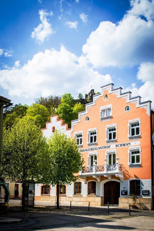 Gasthaus Schwan Riedenburg Buitenkant foto